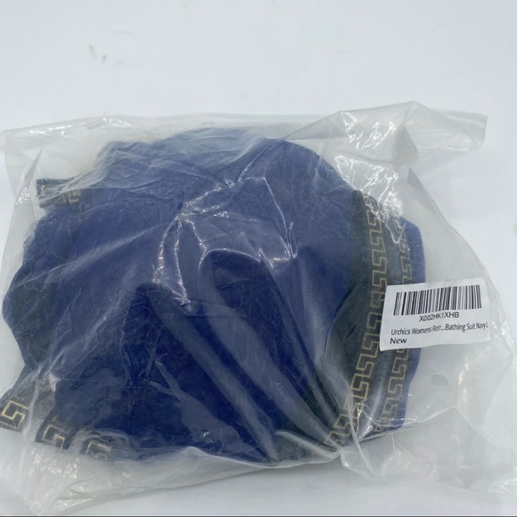 Vintage Inspired High Waisted Two Piece Bikini Swimsuit With Tummy Control Large - Picture 5 of 8